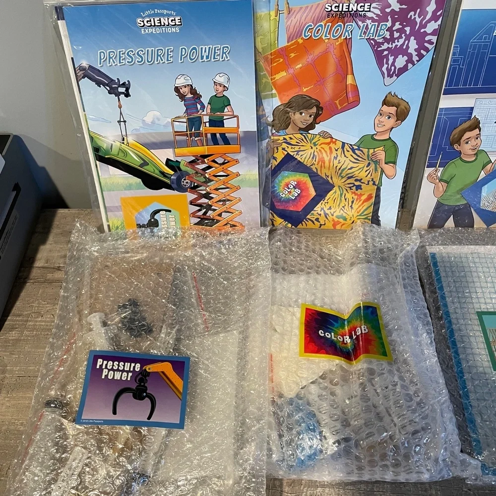 STEM Little Passports Science Expeditions Kits Age 8+ Physics Aerodynamics